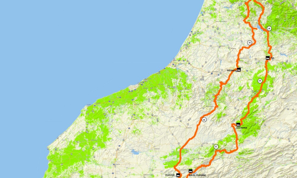 Voyage Route Moto Maroc